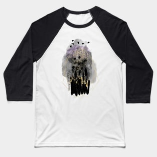 Abstract Watercolour: Storm Baseball T-Shirt